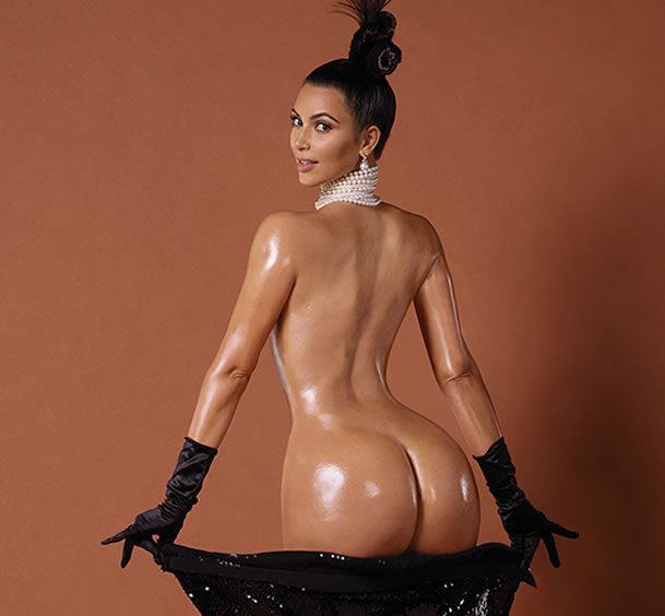 Kim Kardashian sorprende con sensual fotografía en portada de revista