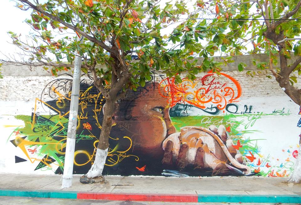 Noticias del Street Art con Pablo Neruda y Notable Salazar en la Ruta de Los Poetas