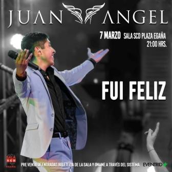 JUAN ÁNGEL PRESENTA SU NUEVO SINGLE “FUI FELIZ”