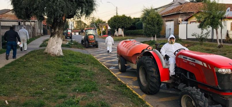 EN GORBEA SE REALZÓ NUEVA SANITIZACIÓN
