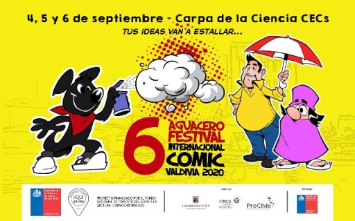 Expo del Festival Internacional Aguacero Cómics seleccionará 30 stands para su sexta versión en Valdivia