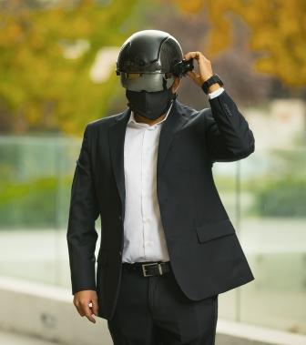 Casco Inteligente rastrea el coronavirus