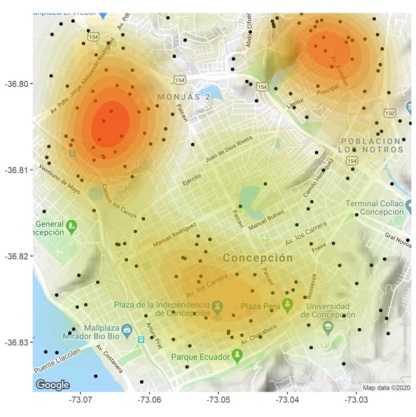 Los Datos del COVID-19 georreferenciados y su significancia