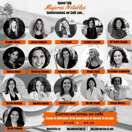 Directora de Start-Up Chile, Ángeles Romo, protagoniza el primer capítulo del programa «Conversemos un café con Mujeres Notables»
